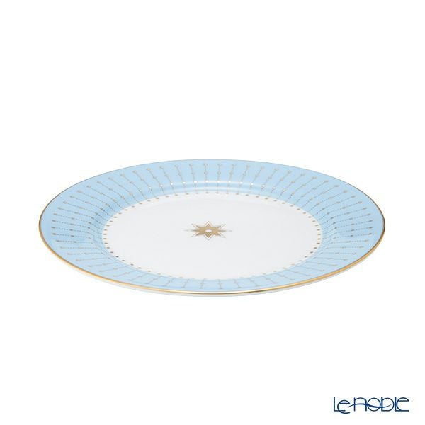 ロシア食器 インペリアル・ポーセリン アズール（スカーレット） トリオセット ※プレートのサイズは20cm※