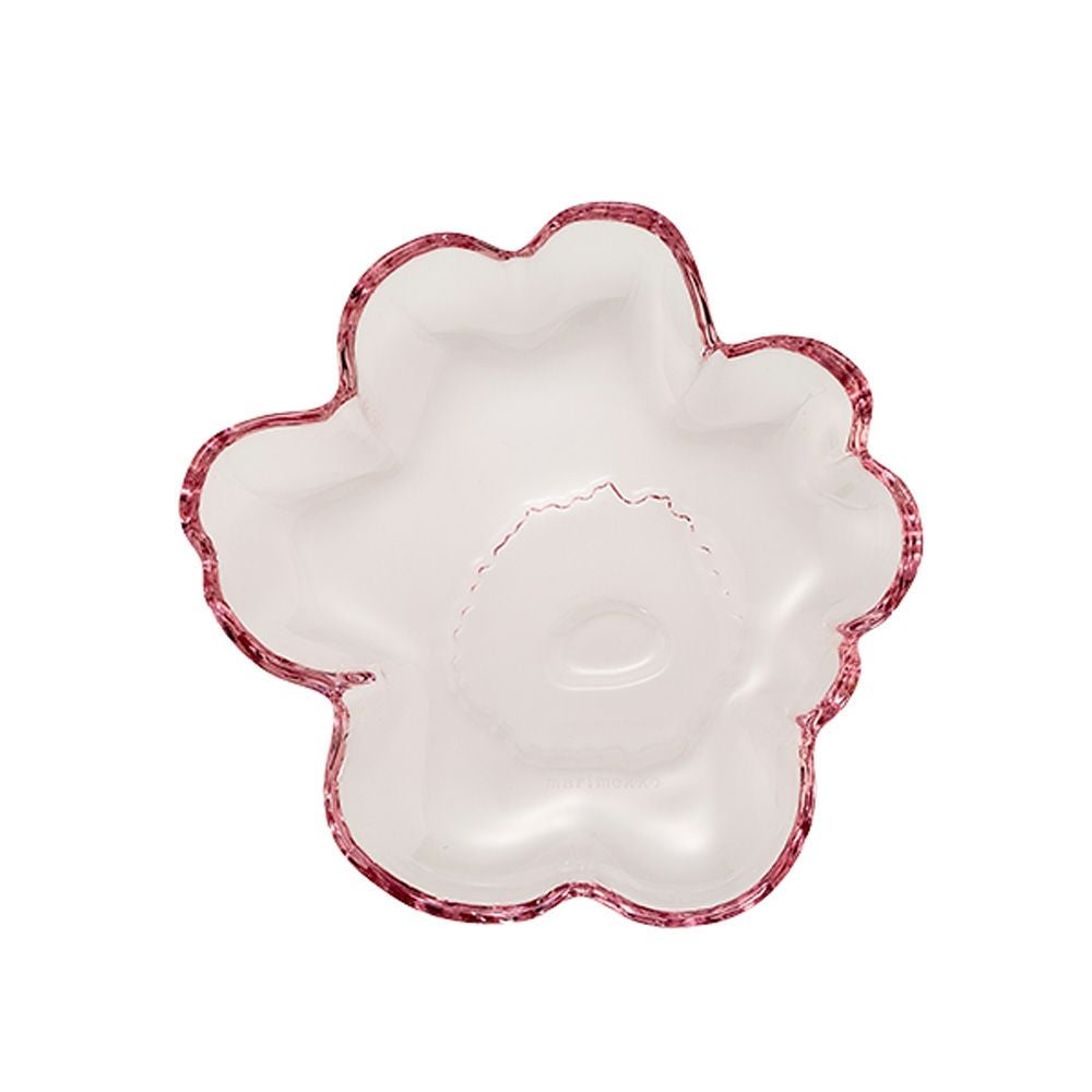 マリメッコ（marimekko）Unikko ウニッコ／けしの花 プレート 13cm ピンク 075467-300／26SS