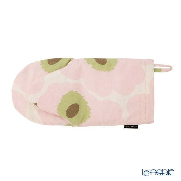 マリメッコ（marimekko） Pieni Unikko ピエニ ウニッコ ミトン 31cm ピンク×オフホワイト×サンド 075354-114／26SS