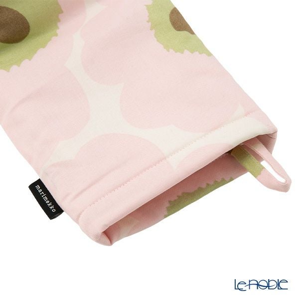 マリメッコ（marimekko） Pieni Unikko ピエニ ウニッコ ミトン 31cm ピンク×オフホワイト×サンド 075354-114／26SS