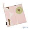 マリメッコ（marimekko） Pieni Unikko ピエニ ウニッコ ポットホルダー 21×21cm ピンク×オフホワイト×サンド 075355-114／26SS