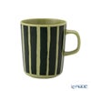 マリメッコ（marimekko） Piccolo ピッコロ／擬音語 マグカップ 250ml ダークグリーン×グリーン 075255-660／26SS