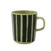 マリメッコ（marimekko） Piccolo ピッコロ／擬音語 マグカップ 250ml ダークグリーン×グリーン 075255-660／26SS