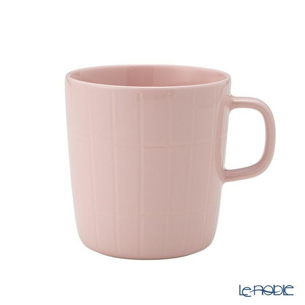 マリメッコ（marimekko） Tiiliskivi ティイリスキヴィ／煉瓦 れんが マグカップ 400ml ライトピンク 075212-300／26SS