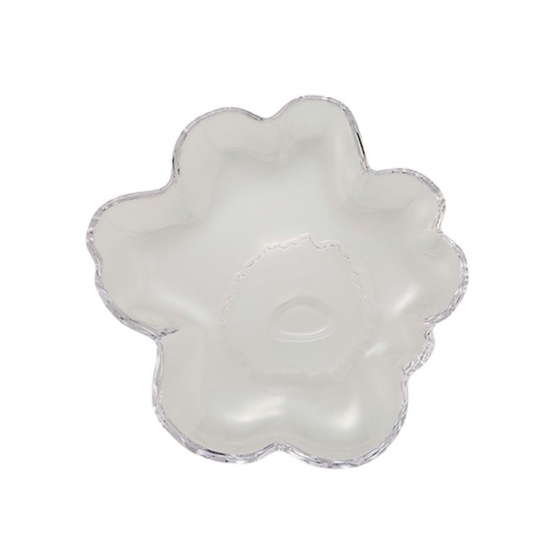 マリメッコ（marimekko）Unikko ウニッコ／けしの花 プレート 13cm クリア 075702-100／26SS