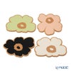 マリメッコ（marimekko）Unikko ウニッコ／けしの花 コースター 4個セット マルチカラー 075721-100／26SS