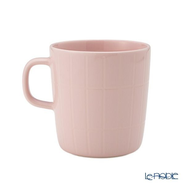 マリメッコ（marimekko） Tiiliskivi ティイリスキヴィ／煉瓦 れんが 2点セットマグカップ 400ml ＆ プレート15.5×12.5cm ライトピンク