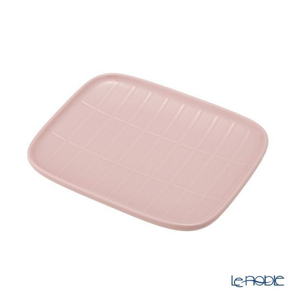 マリメッコ（marimekko） Tiiliskivi ティイリスキヴィ／煉瓦 れんが 2点セットマグカップ 400ml ＆ プレート15.5×12.5cm ライトピンク