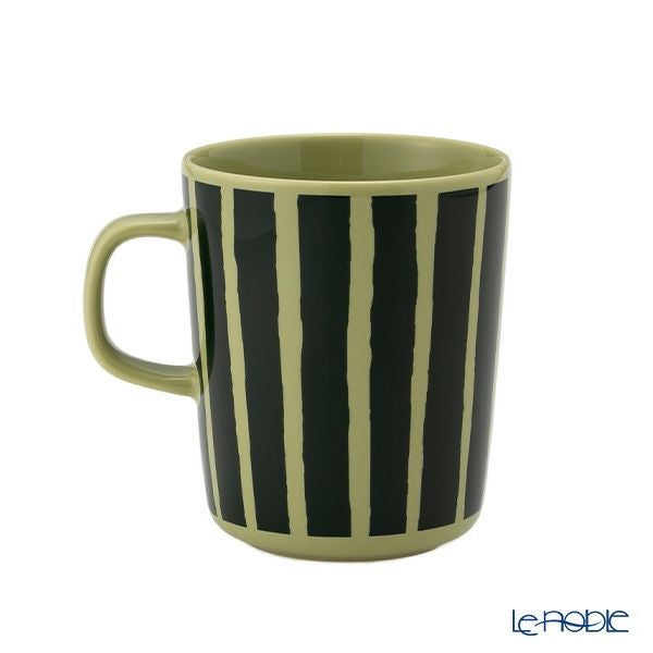 マリメッコ（marimekko） Piccolo ピッコロ／擬音語 マグカップ 250ml ダークグリーン×グリーン ペア