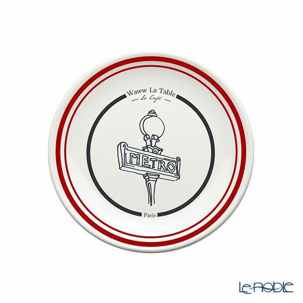 ワオ・ラ・ターブル パリ×パリ プレート 12cm 4枚セット 柄違い