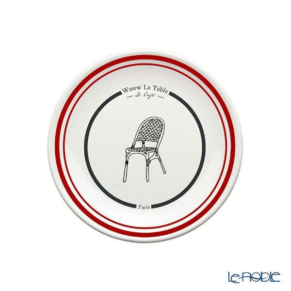 ワオ・ラ・ターブル パリ×パリ プレート 12cm 4枚セット 柄違い