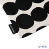 マリメッコ（marimekko） Rasymatto ラシィマット／使い込まれたラグ ファブリックバッグ ホワイト×ブラック 069995-198／20AW コットン