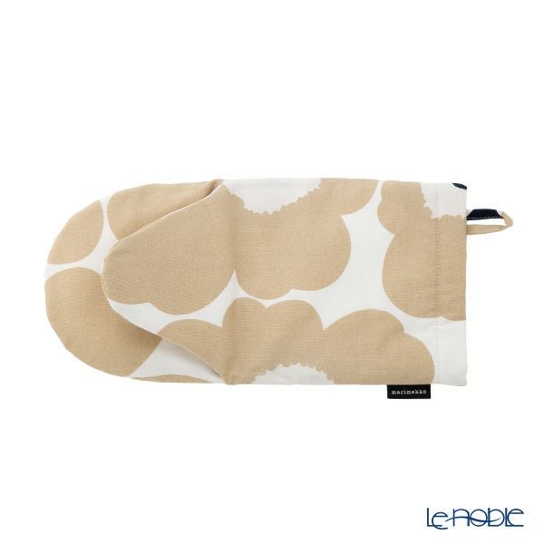 マリメッコ（marimekko） Pieni Unikko ピエニ ウニッコ ミトン 31cm ベージュ×ホワイト 074652-18