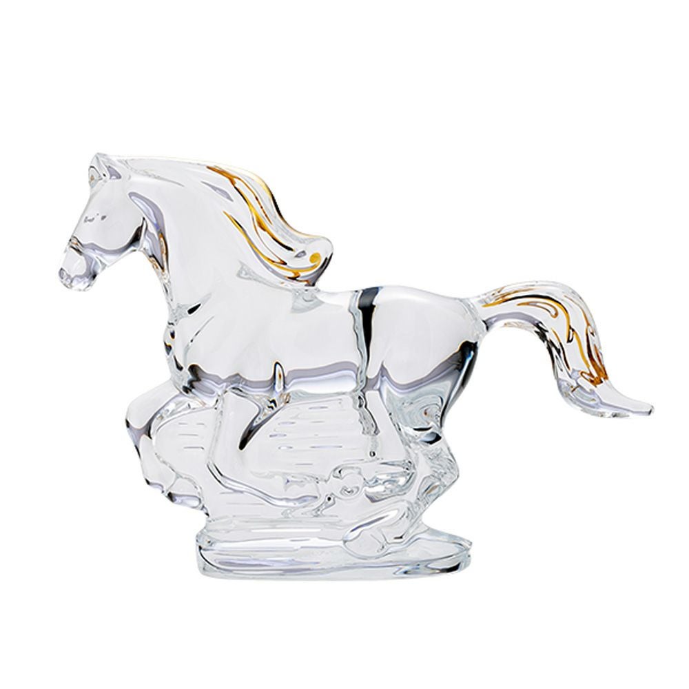 バカラ（Baccarat） オブジェ 2-817-494 午／うま 馬 ゴールド （干支 2026年／令和8年）