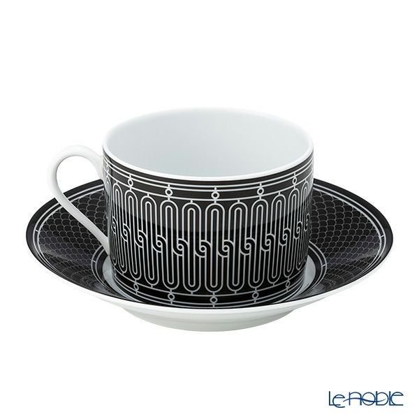 エルメス（HERMES） H Deco アッシュデコ モーニングカップ＆ソーサー 340ml 037015P
