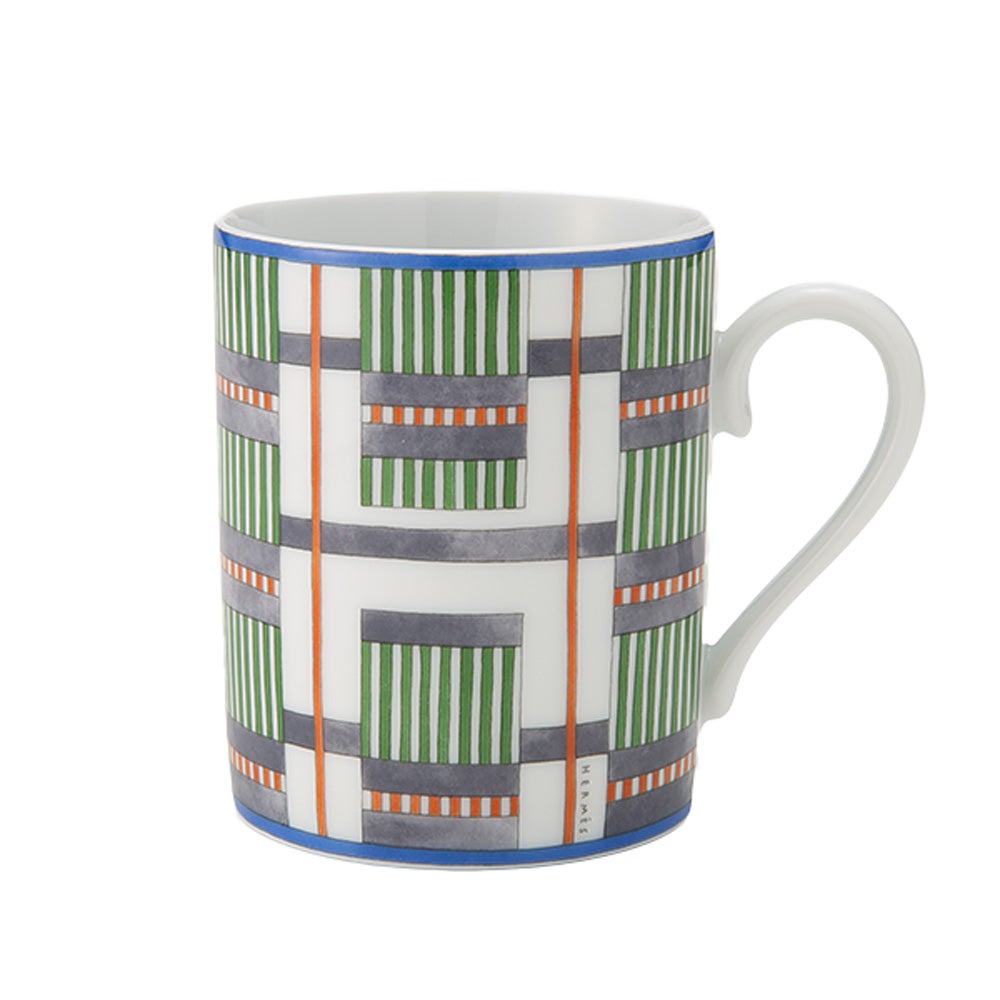エルメス（HERMES） ヒドゥンH マグカップ 300ml No.3 グリーン