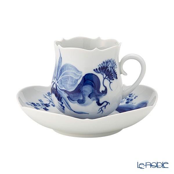 マイセン（Meissen） ブルーオーキッド コーヒーカップ＆ソーサー 150ml 824001／23582