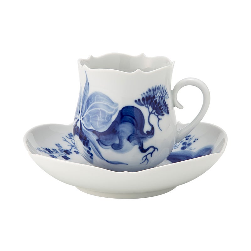 マイセン（Meissen） ブルーオーキッド コーヒーカップ＆ソーサー 150ml 824001／23582