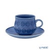 【1点限り】北欧ヴィンテージ グスタフスベリ（GUSTAVSBERG） ジョセフィン／Josefine カップ＆ソーサー ブルー