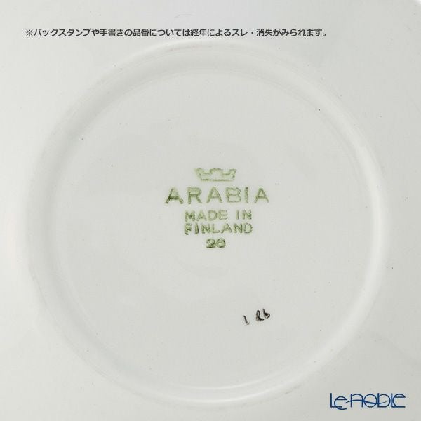 【1点限り】北欧ヴィンテージ アラビア（ARABIA） フラワー スモールプレート