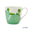 【1点限り】北欧ヴィンテージ マリメッコ（marimekko） プリマヴェーラ／Primavera 春 マグカップ グリーン