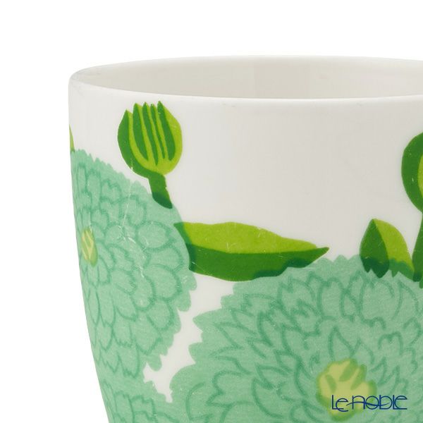 【1点限り】北欧ヴィンテージ マリメッコ（marimekko） プリマヴェーラ／Primavera 春 マグカップ グリーン