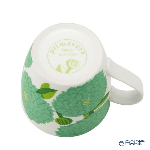 【1点限り】北欧ヴィンテージ マリメッコ（marimekko） プリマヴェーラ／Primavera 春 マグカップ グリーン