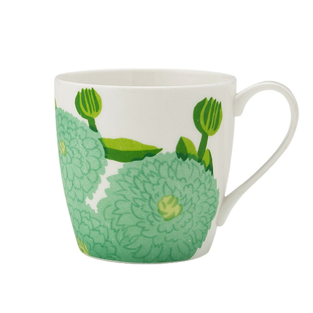 【1点限り】北欧ヴィンテージ マリメッコ（marimekko） プリマヴェーラ／Primavera 春 マグカップ グリーン