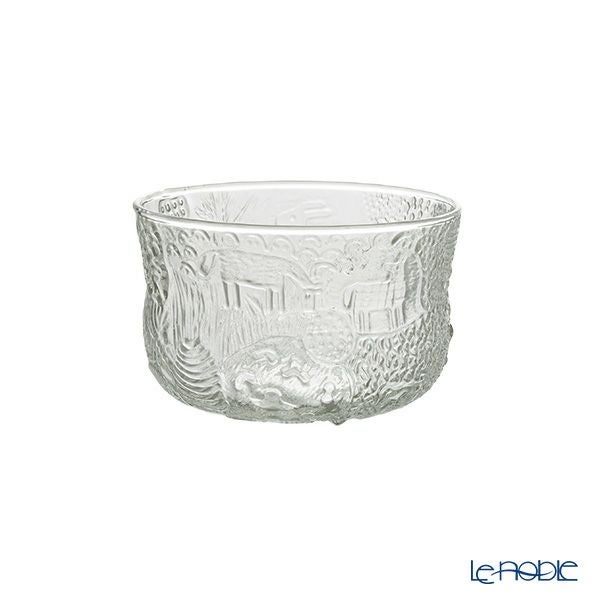 【1点限り】北欧ヴィンテージ ヌータヤルヴィ（NUUTAJARVI） ファウナ／Fauna ボウル クリア