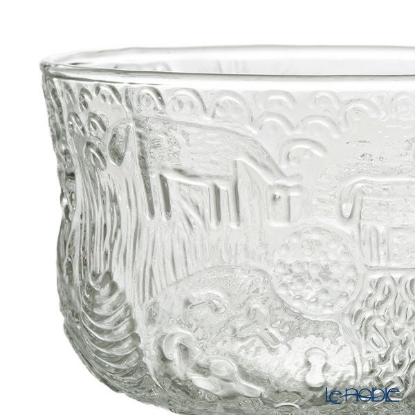 【1点限り】北欧ヴィンテージ ヌータヤルヴィ（NUUTAJARVI） ファウナ／Fauna ボウル クリア