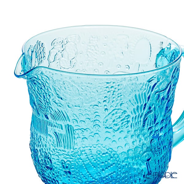 【1点限り】北欧ヴィンテージ ヌータヤルヴィ（NUUTAJARVI） ファウナ／Fauna ウォータージャグ ブルー