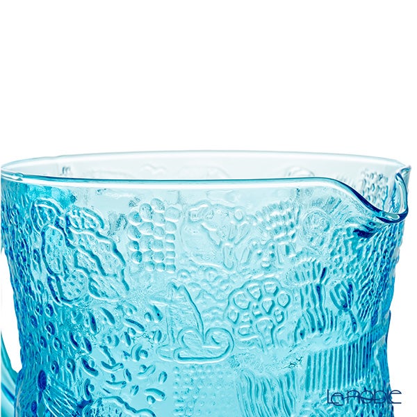 【1点限り】北欧ヴィンテージ ヌータヤルヴィ（NUUTAJARVI） ファウナ／Fauna ウォータージャグ ブルー