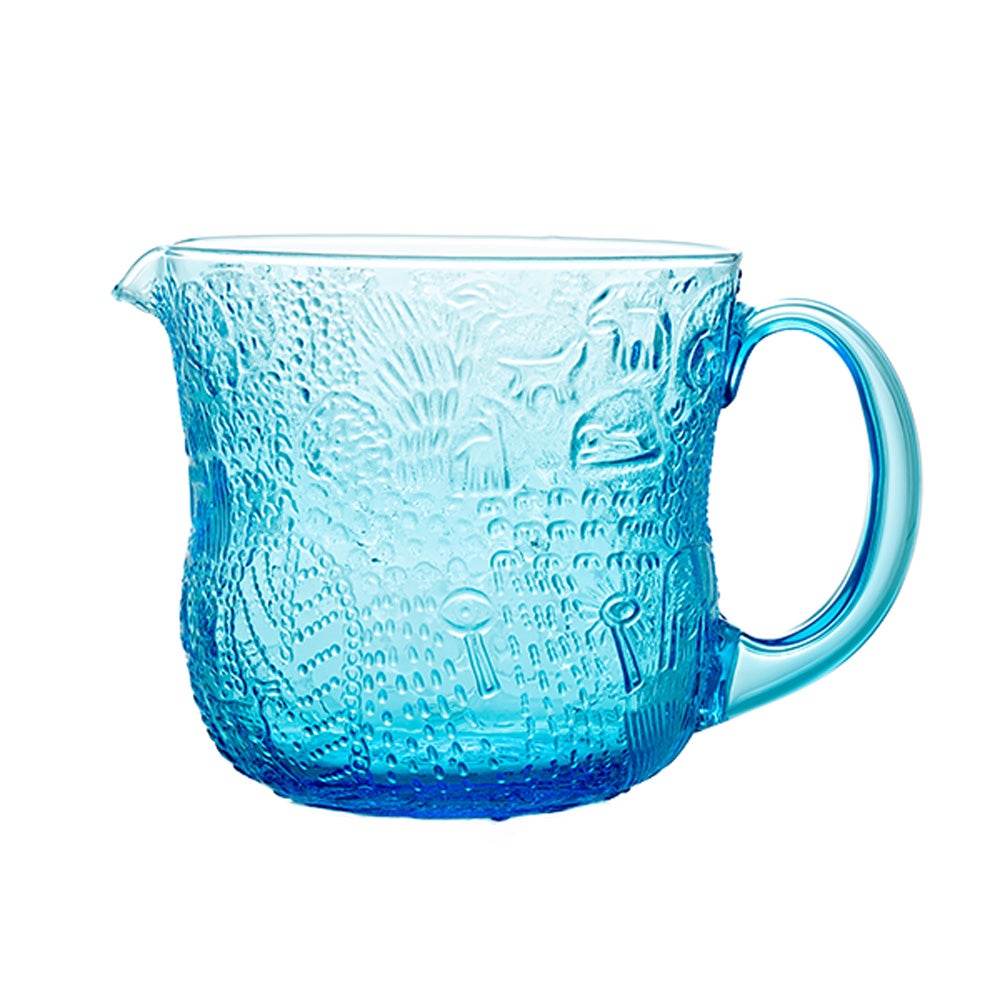 【1点限り】北欧ヴィンテージ ヌータヤルヴィ（NUUTAJARVI） ファウナ／Fauna ウォータージャグ ブルー