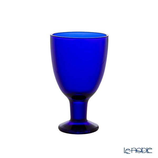 【1点限り】北欧ヴィンテージ イッタラ（IITTALA）ヴェルナ（ヴァーナ）／Verna ステムグラス ブルー 13.5cm 220ml
