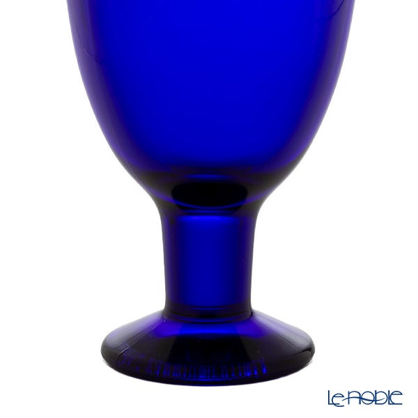 【1点限り】北欧ヴィンテージ イッタラ（IITTALA）ヴェルナ（ヴァーナ）／Verna ステムグラス ブルー 13.5cm 220ml