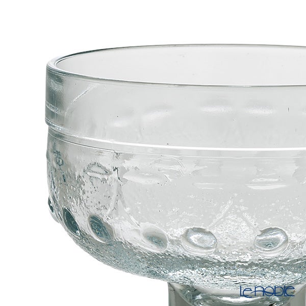 【1点限り】北欧ヴィンテージ リーヒマエンラシ（RIIHIMAEN LASI） キルシッカ／Kirsikka 脚付きグラス クリア