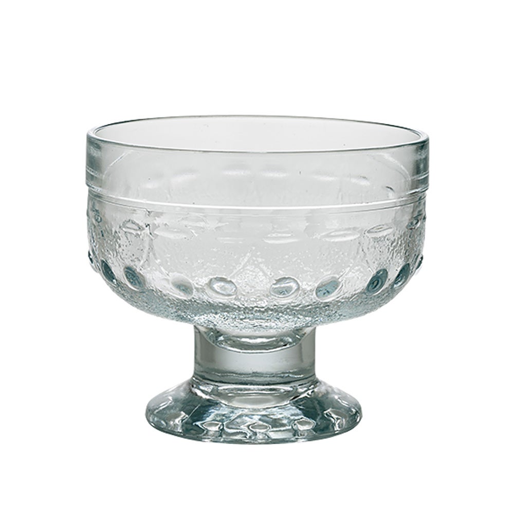 【1点限り】北欧ヴィンテージ リーヒマエンラシ（RIIHIMAEN LASI） キルシッカ／Kirsikka 脚付きグラス クリア