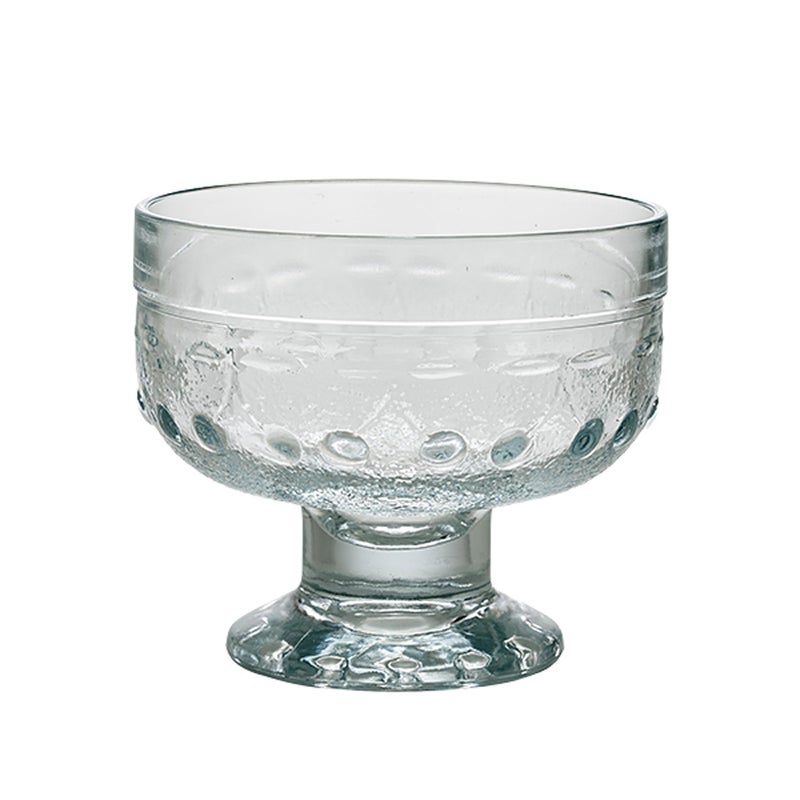 【1点限り】北欧ヴィンテージ リーヒマエンラシ（RIIHIMAEN LASI） キルシッカ／Kirsikka 脚付きグラス クリア