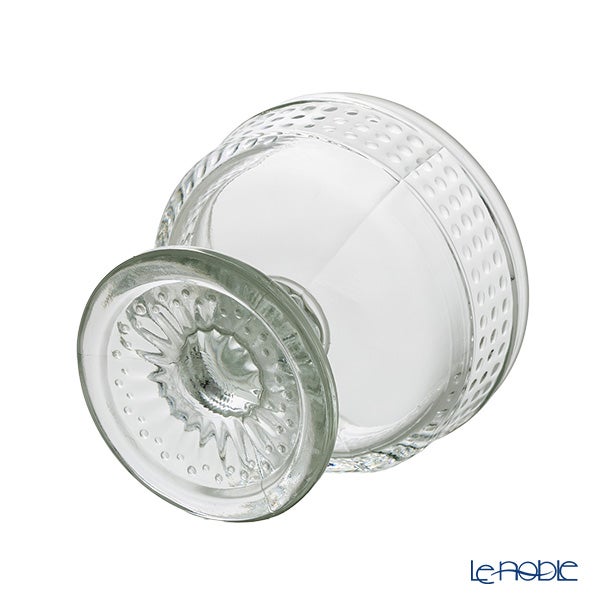 【1点限り】北欧ヴィンテージ リーヒマエンラシ（RIIHIMAEN LASI） バロッキ／Barokki 脚付きグラス クリア