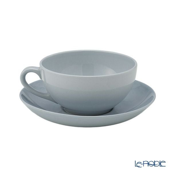 【1点限り】北欧ヴィンテージ アラビア（ARABIA） ライトブルー ティーカップ＆ソーサー