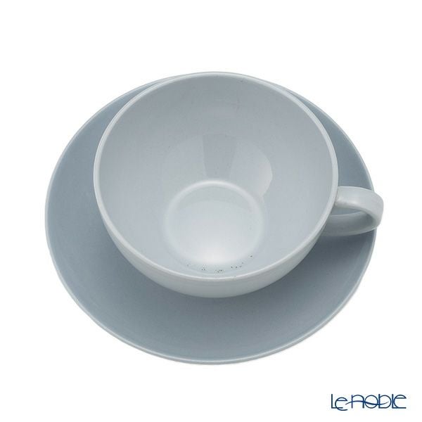 【1点限り】北欧ヴィンテージ アラビア（ARABIA） ライトブルー ティーカップ＆ソーサー