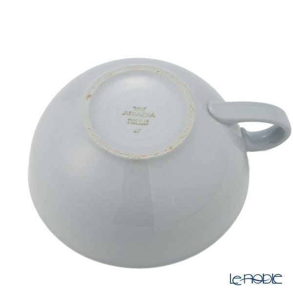 【1点限り】北欧ヴィンテージ アラビア（ARABIA） ライトブルー ティーカップ＆ソーサー