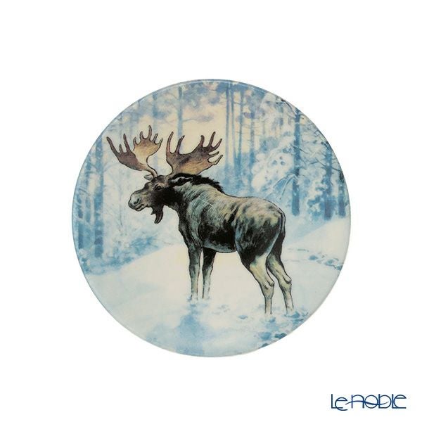 【1点限り】北欧ヴィンテージ アラビア（ARABIA） トナカイ ウォールプレート