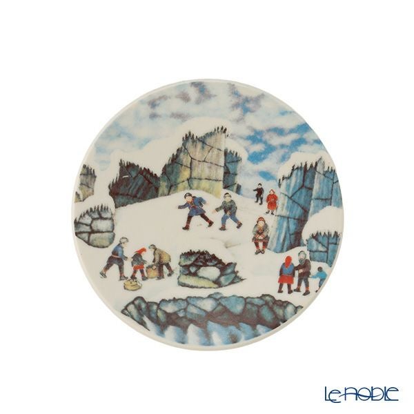 【1点限り】北欧ヴィンテージ アラビア（ARABIA） アンドレアス・アラリスト／A. Alariesto ウォールプレート No.9