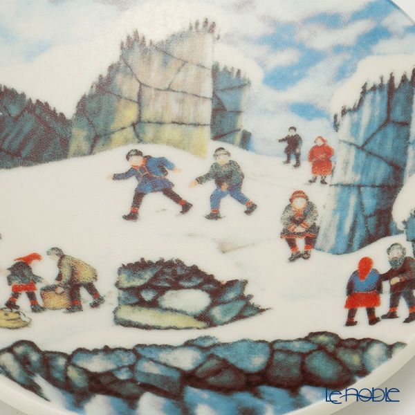 【1点限り】北欧ヴィンテージ アラビア（ARABIA） アンドレアス・アラリスト／A. Alariesto ウォールプレート No.9