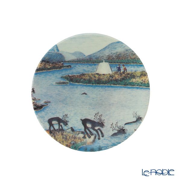 【1点限り】北欧ヴィンテージ アラビア（ARABIA） アンドレアス・アラリスト／A. Alariesto ウォールプレート No.18