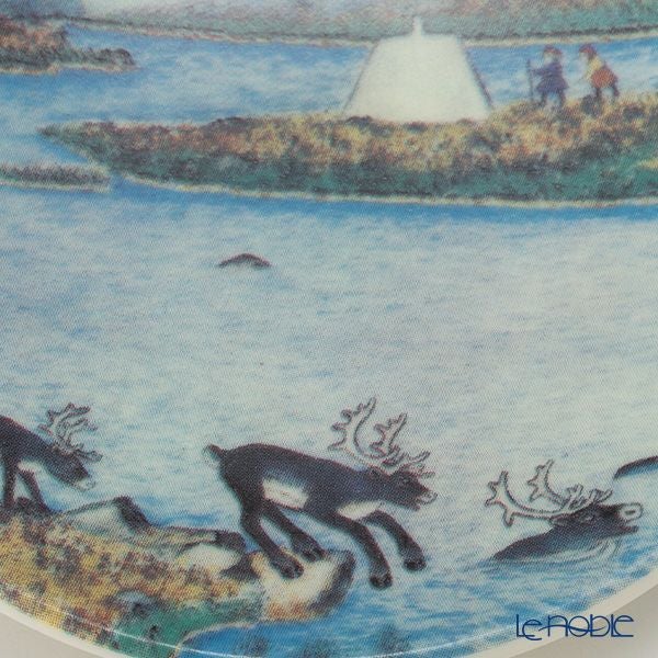 【1点限り】北欧ヴィンテージ アラビア（ARABIA） アンドレアス・アラリスト／A. Alariesto ウォールプレート No.18