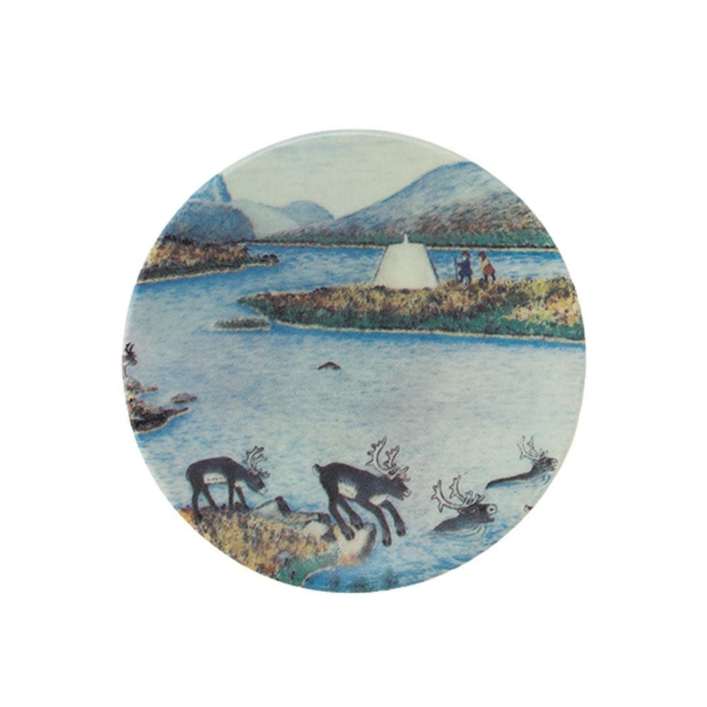 【1点限り】北欧ヴィンテージ アラビア（ARABIA） アンドレアス・アラリスト／A. Alariesto ウォールプレート No.18