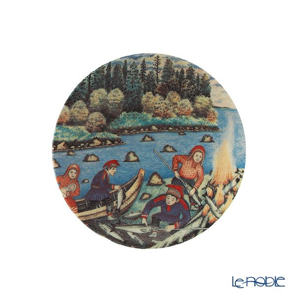 【1点限り】北欧ヴィンテージ アラビア（ARABIA） アンドレアス・アラリスト／A. Alariesto ウォールプレート No.21