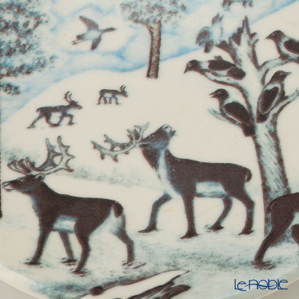 【1点限り】北欧ヴィンテージ アラビア（ARABIA） アンドレアス・アラリスト／A. Alariesto ウォールプレート No.15